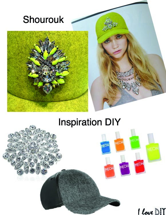 inspiration diy la casquette shourouk