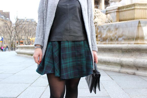 jupe tartan diy