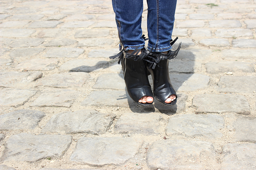 fringe boots make it yourself