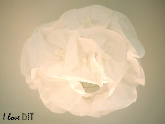 suspension fleur I LOVE DIY