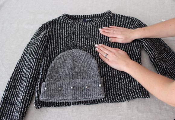 Dans un pull on peut faire une paire de mouffle et une bonnet ilovedoityourself