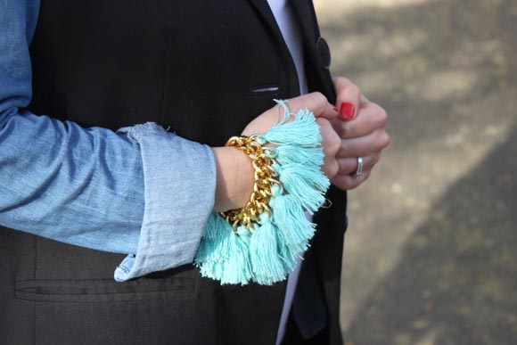 diy un bracelet pompom6