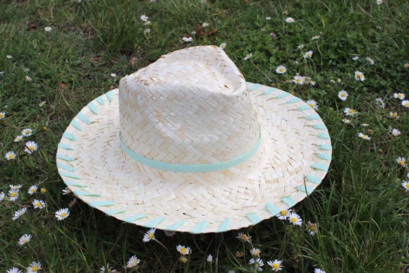 DIY customisez un chapeau en paille ilovedoityourself8