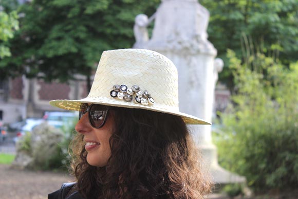 chapeau en paille customise ilovediy