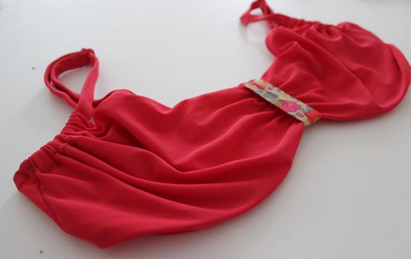 customiser un maillot de bain avec du liberty ilovediy5