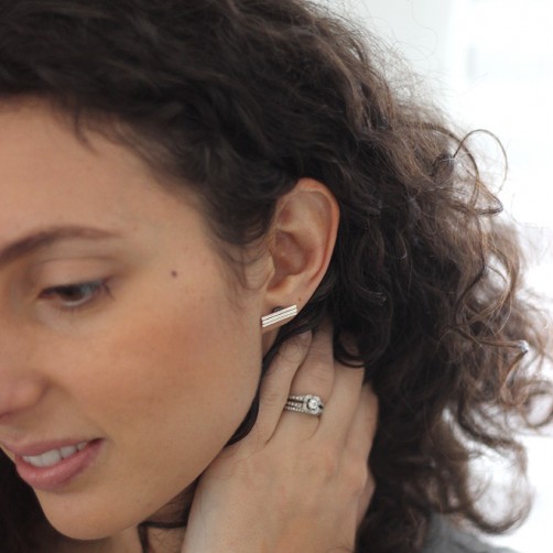 DIY : Les boucles d’oreilles géométriques