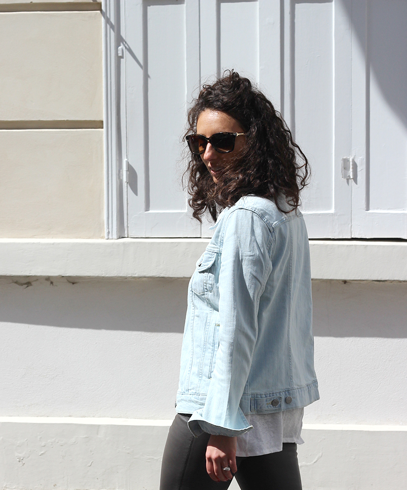 veste en jeans levis quai des marques bon plan blog mode paris