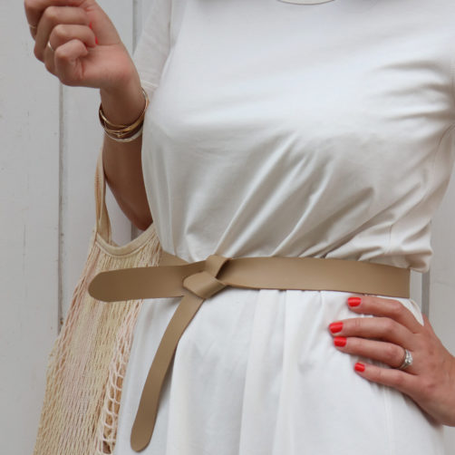 DIY : La ceinture minimaliste